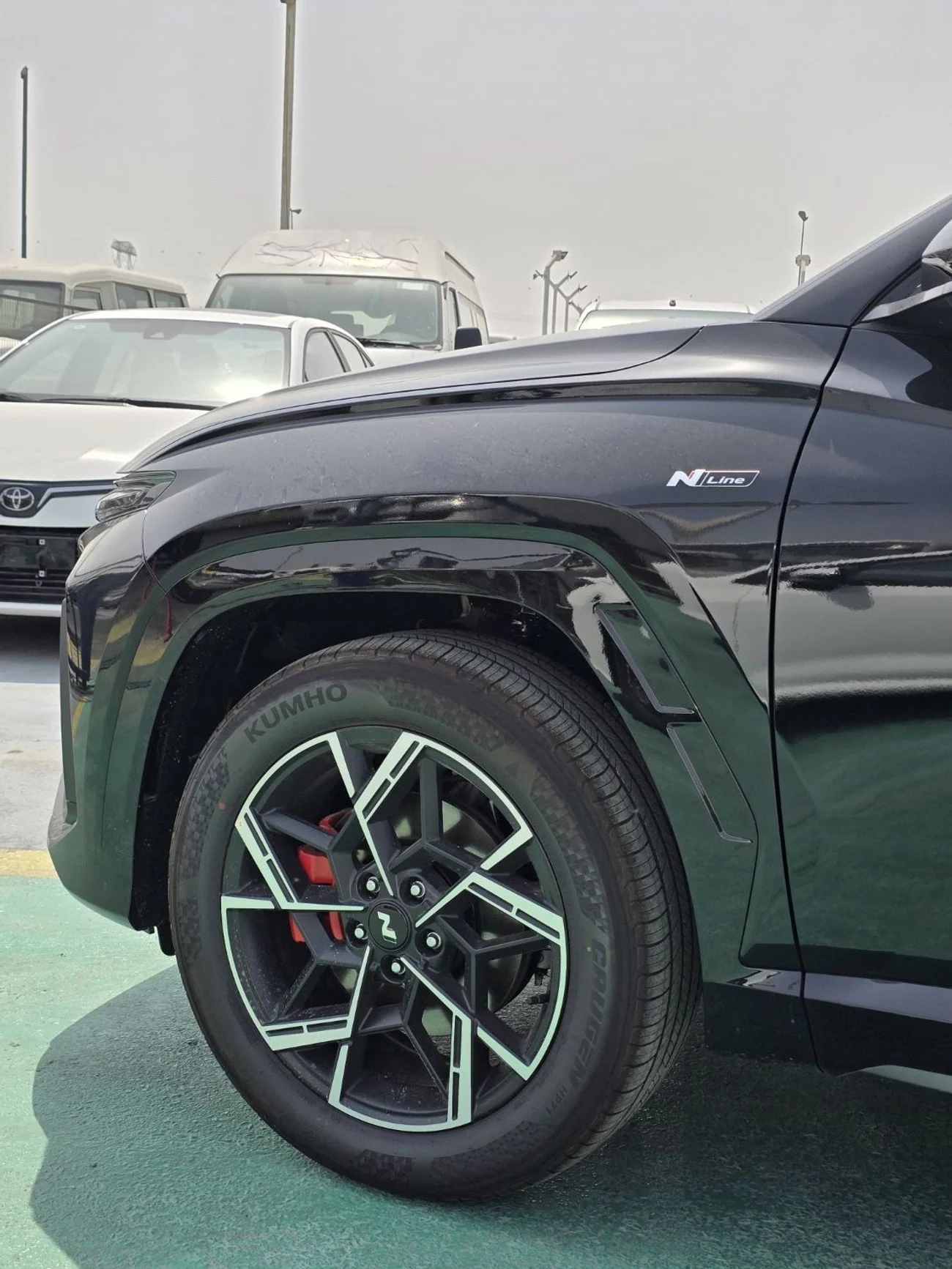 Hyundai Tucson 1.5 TURBO N-LINE 2026_ black