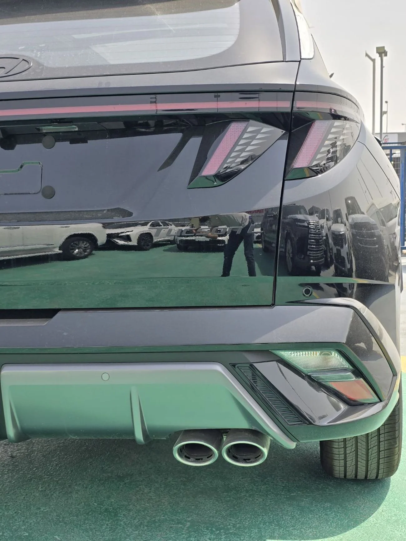 Hyundai Tucson 1.5 TURBO N-LINE 2026_ black