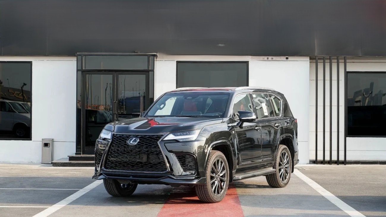 Lexus LX600 F SPORT  3.5L Black _5 SEATS 2025