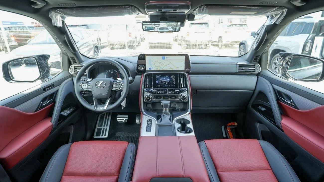 Lexus LX600 F SPORT  3.5L Black _5 SEATS 2025