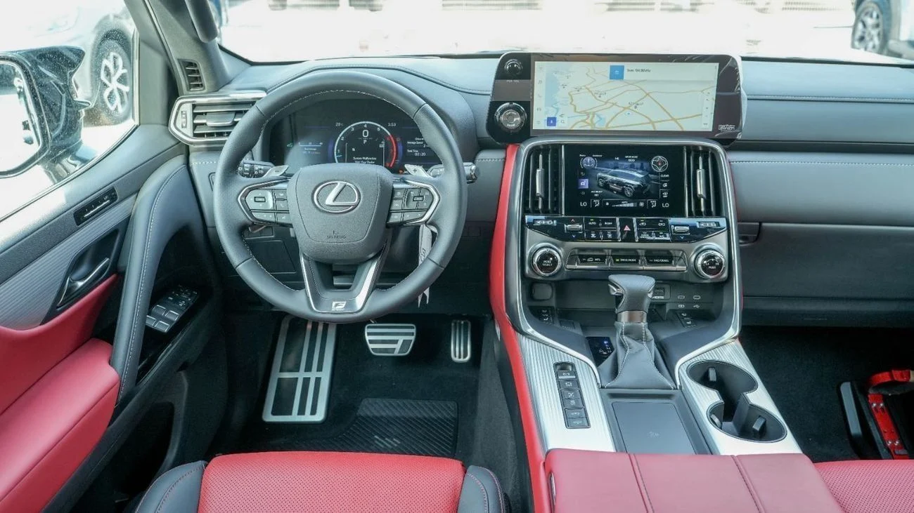 Lexus LX600 F SPORT  3.5L Black _5 SEATS 2025