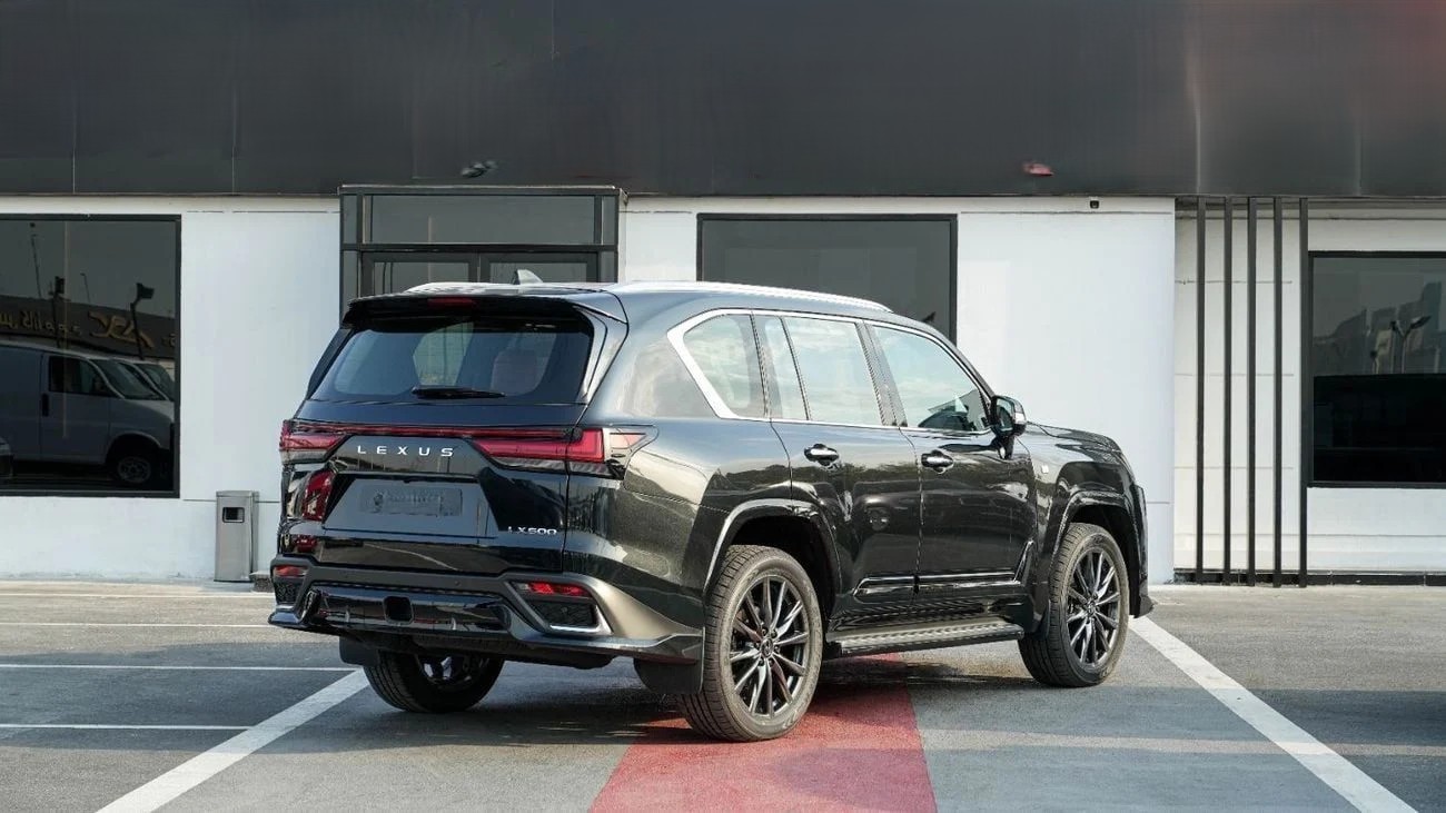 Lexus LX600 F SPORT  3.5L Black _5 SEATS 2025