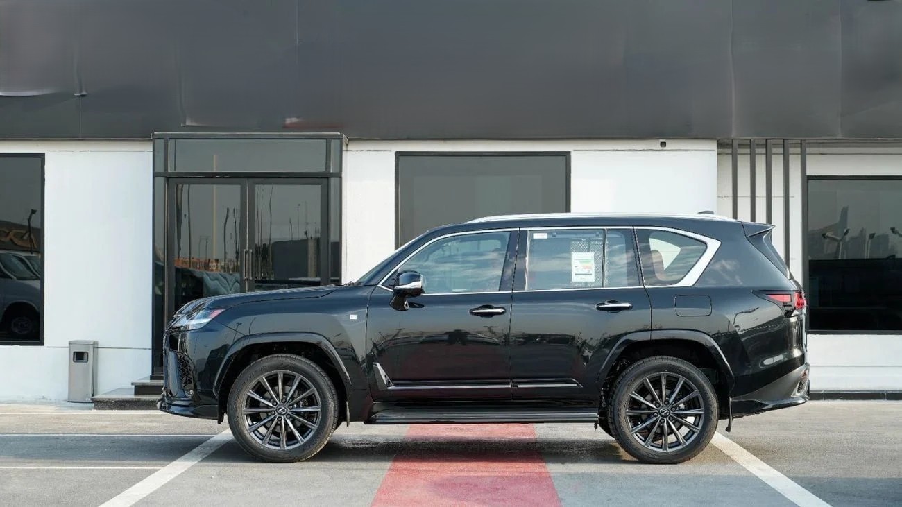 Lexus LX600 F SPORT  3.5L Black _5 SEATS 2025