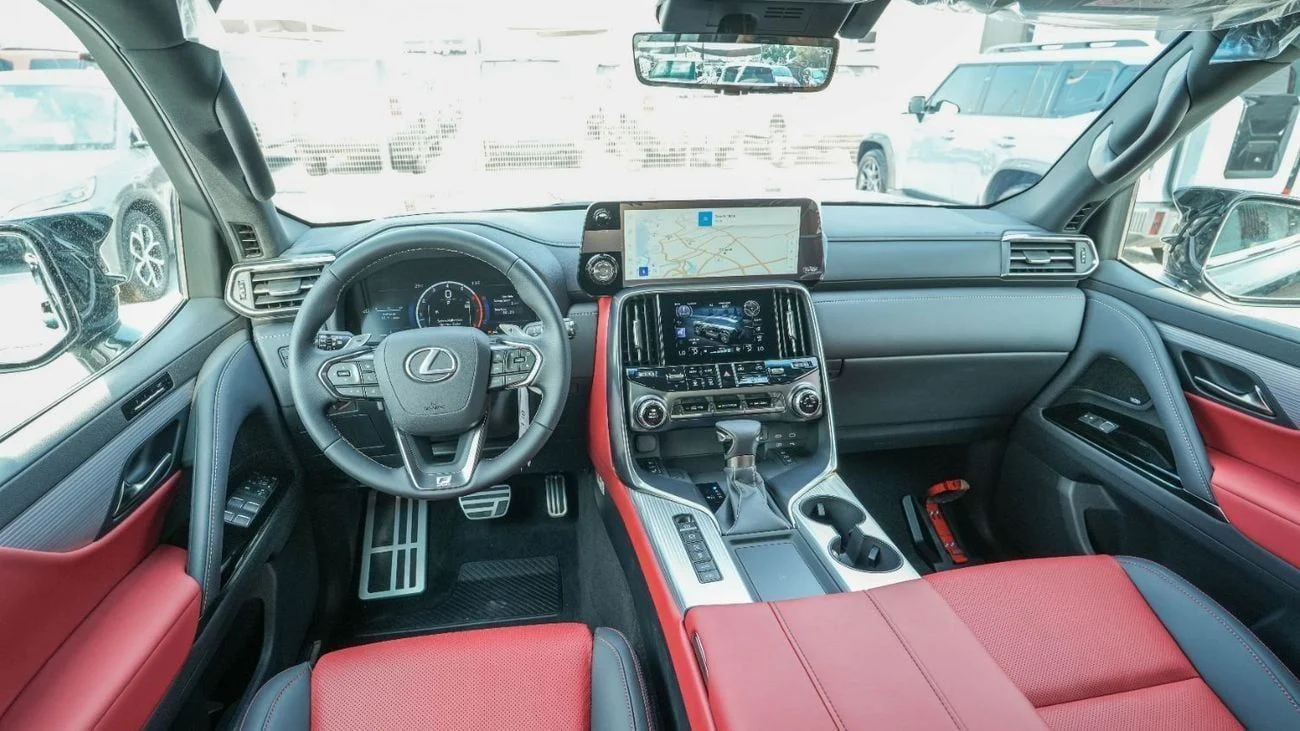 Lexus LX600 F SPORT  3.5L Black _5 SEATS 2025