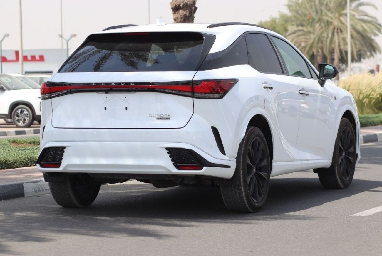 Lexus RX500h Fsport Package ,2.4 L Turbo Hybrid 2025