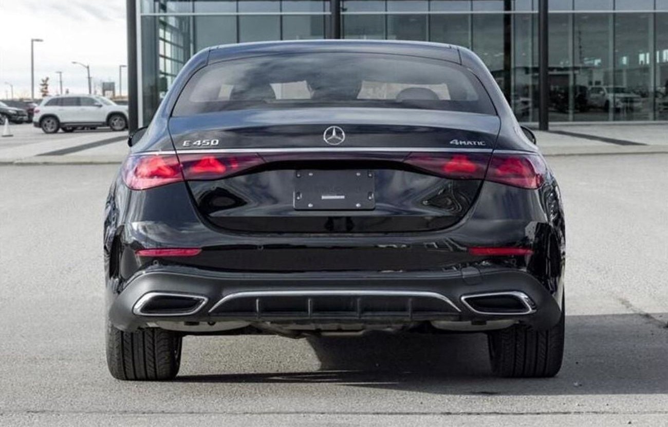 Mercedes Benz E 450 PREMIUM PLUS 4MATIC 2025 _BLACK