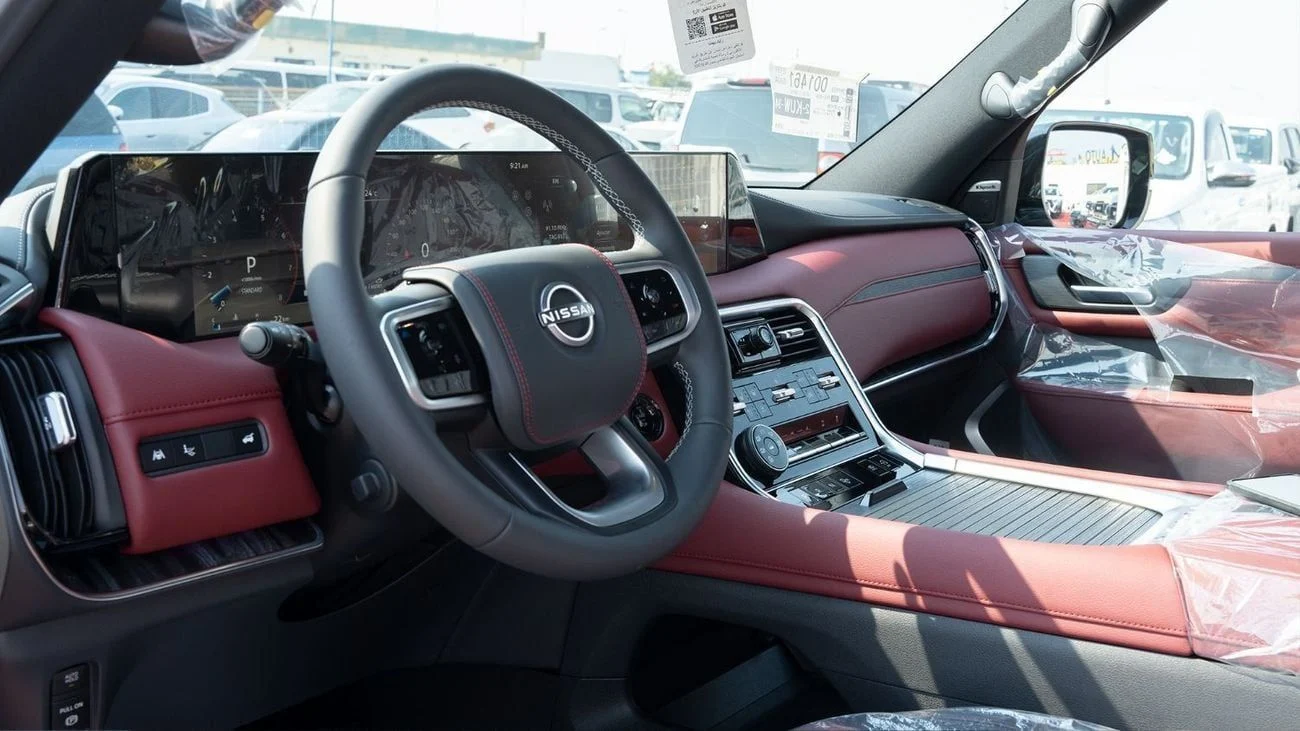 Nissan Patrol LE Platinum 3.5L AT Petrol (Black-Red) 2026