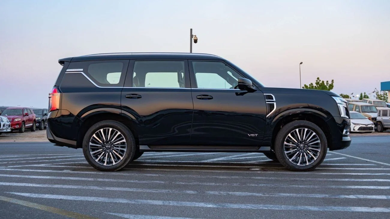 Nissan Patrol LE Platinum 3.5L AT Petrol (Black-Red) 2026