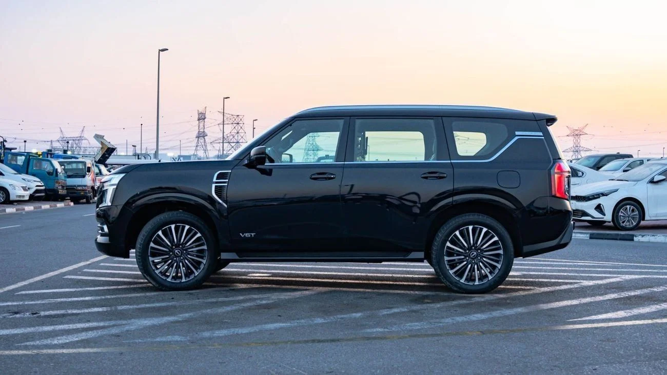 Nissan Patrol LE Platinum 3.5L AT Petrol (Black-Red) 2026