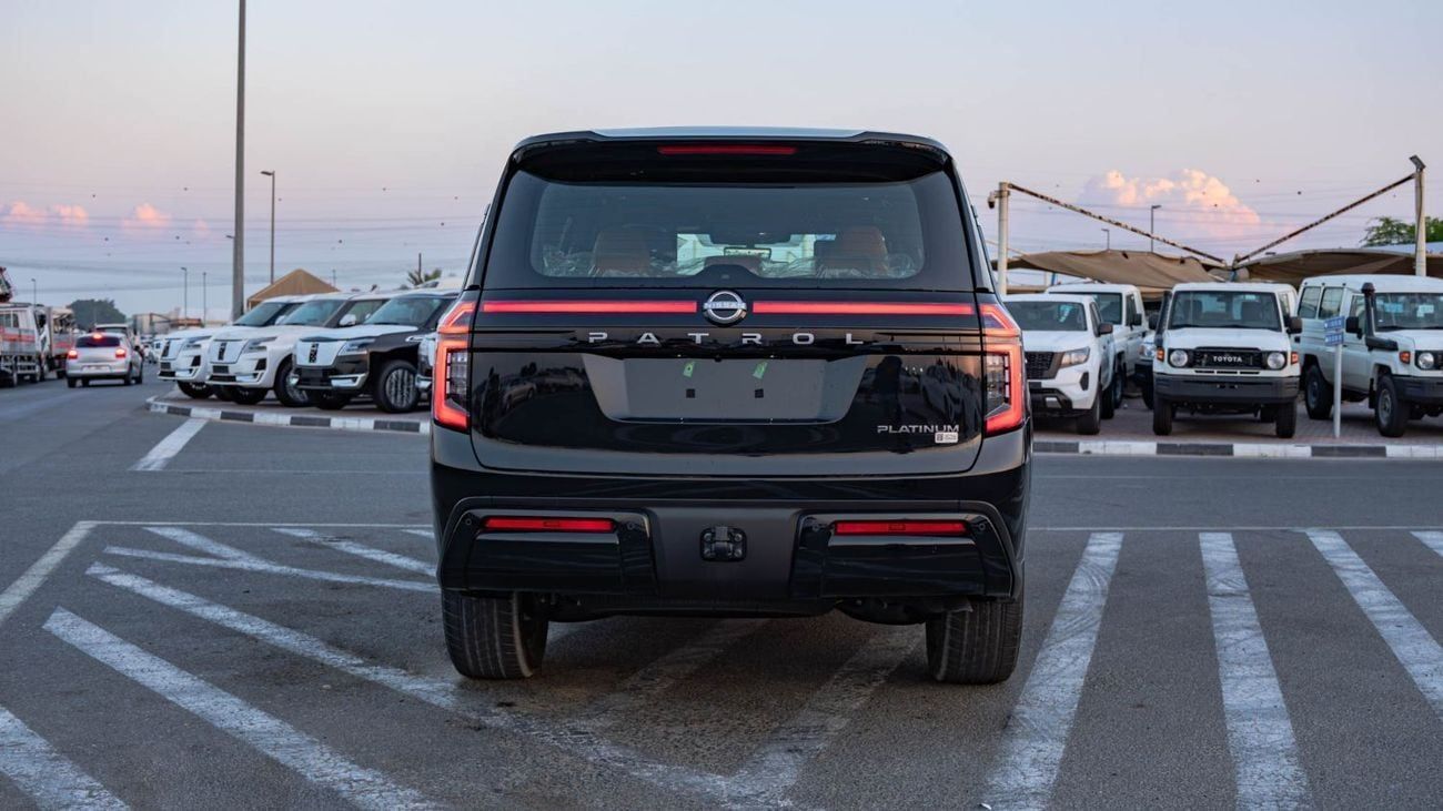 Nissan Patrol LE Platinum 3.5L AT Petrol (Black-Red) 2026