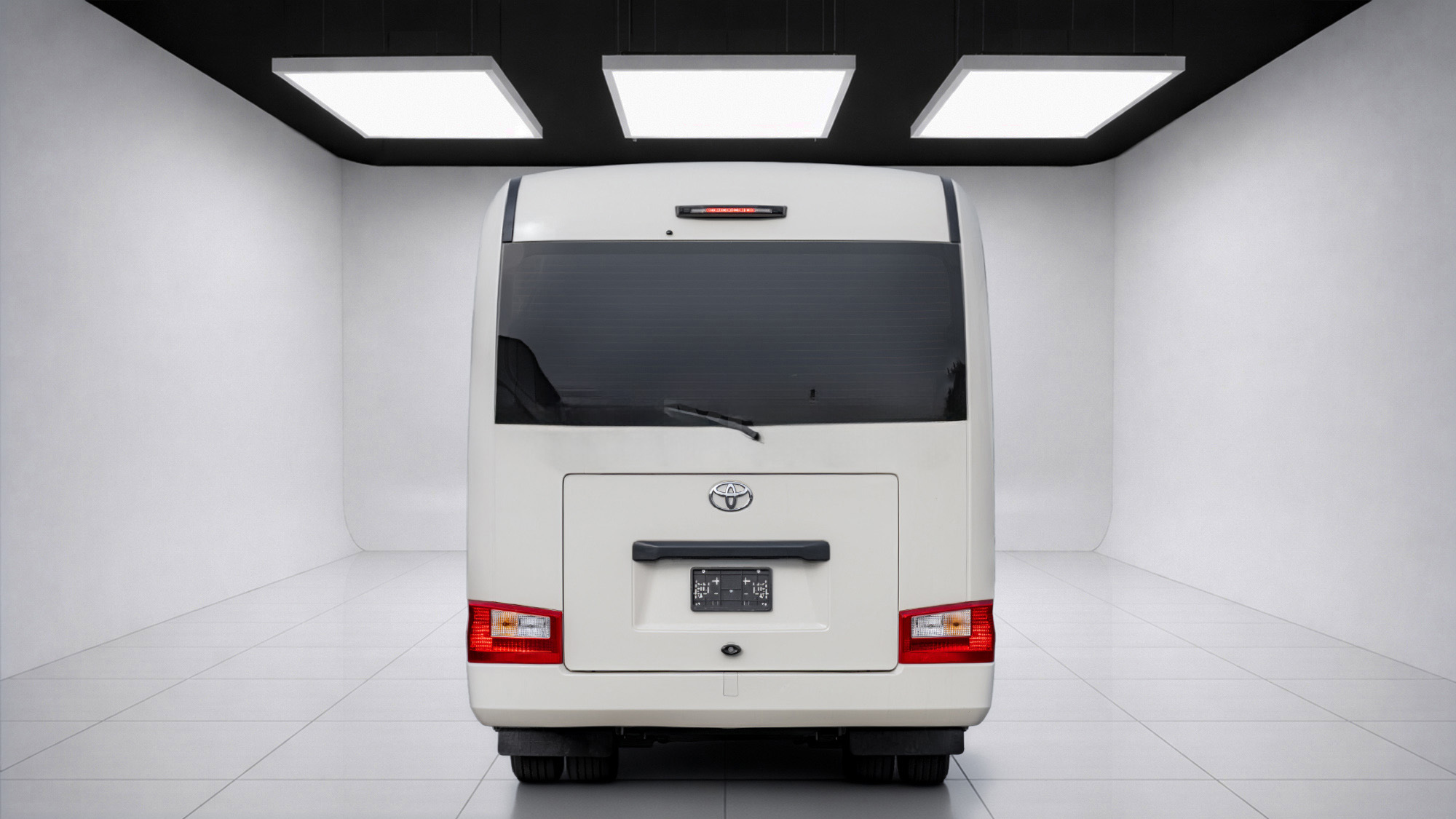 TOYOTA COASTER ARMOURED VIP 2.7P MT MY2025 – WHITE