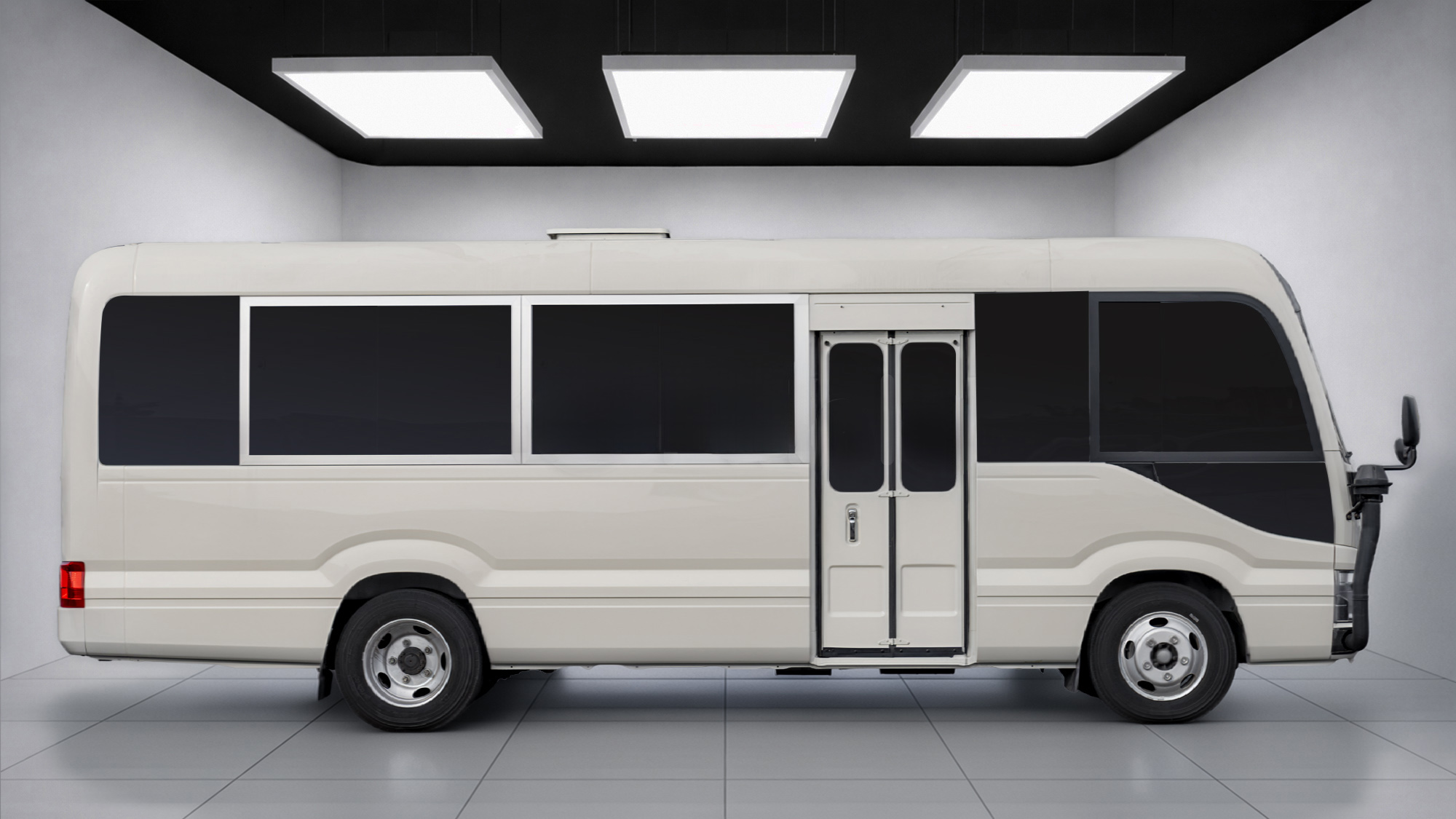 TOYOTA COASTER ARMOURED VIP 2.7P MT MY2025 – WHITE
