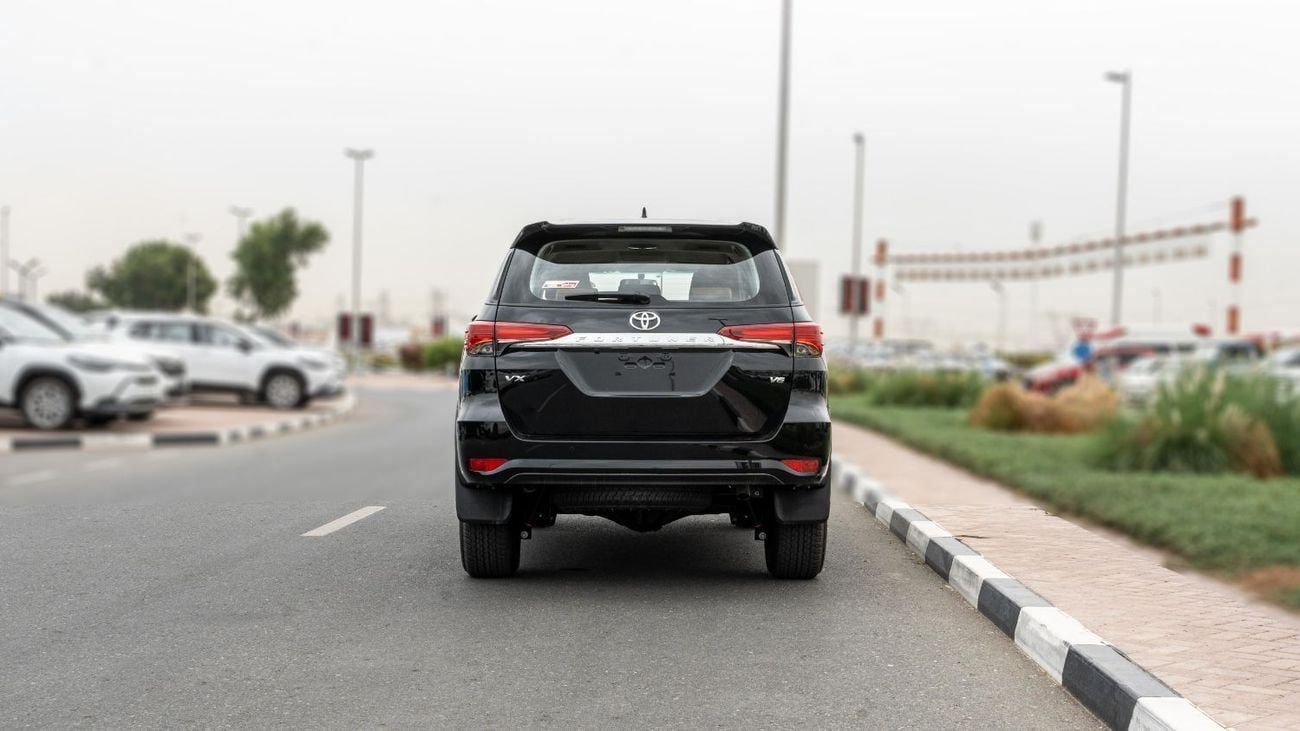 Toyota Fortuner VX 4.0L AT Petrol (Black-Black) 2026