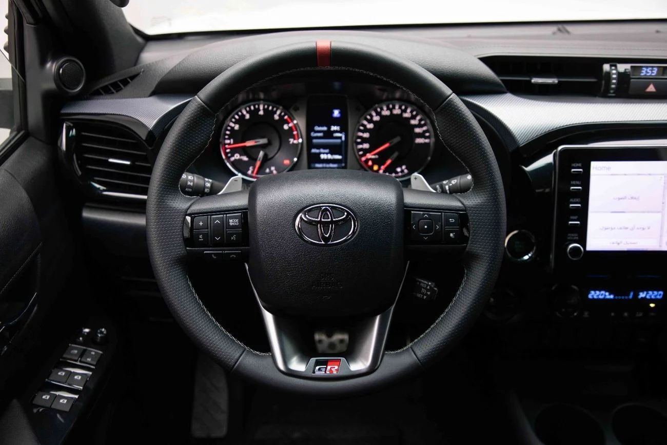 Toyota Hilux GRS 4.0L - Platinum White Pearl Inside Black