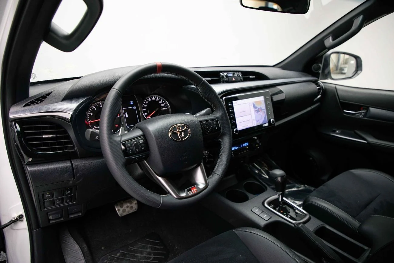 Toyota Hilux GRS 4.0L - Platinum White Pearl Inside Black
