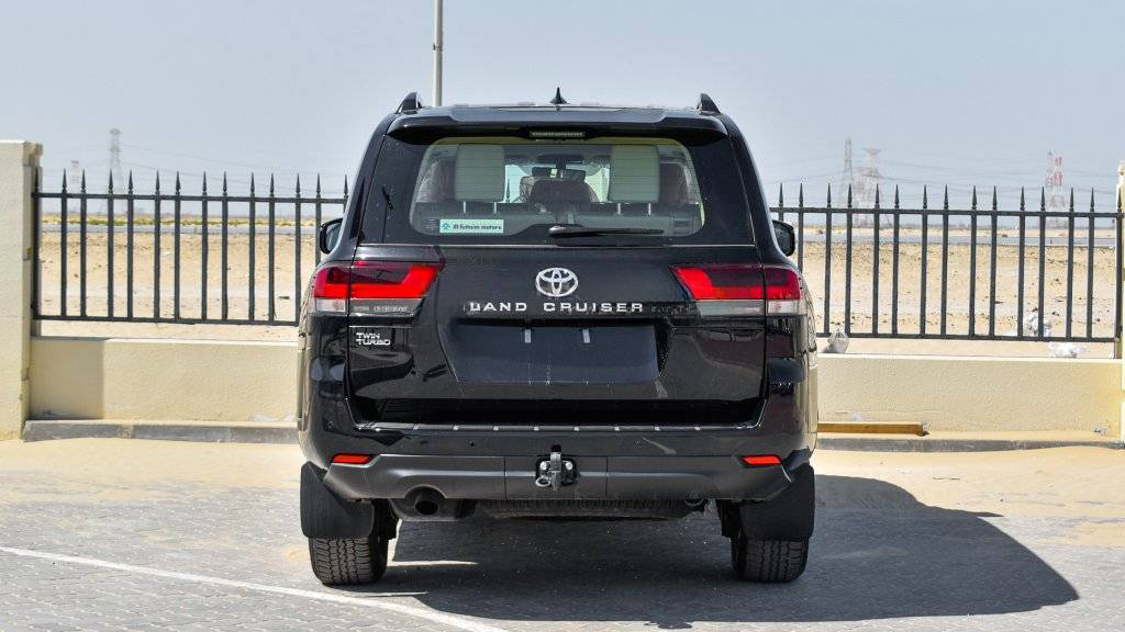 TOYOTA LAND CRUISER EXR 3.5L PETROL ,TWIN TURBO, AT _ BLACK