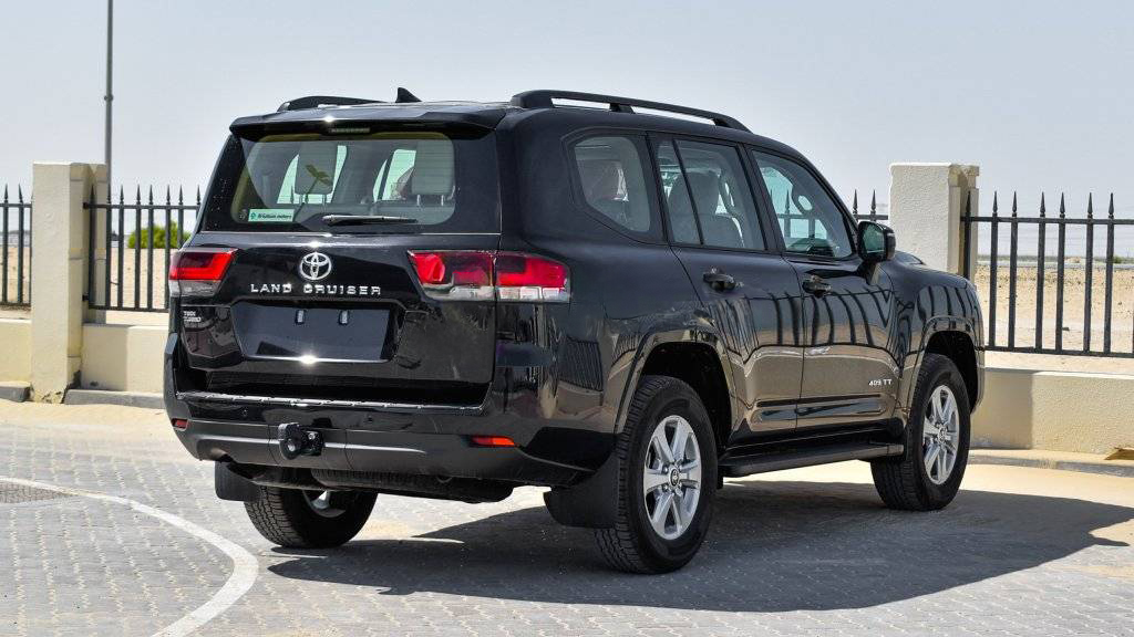 TOYOTA LAND CRUISER EXR 3.5L PETROL ,TWIN TURBO, AT _ BLACK