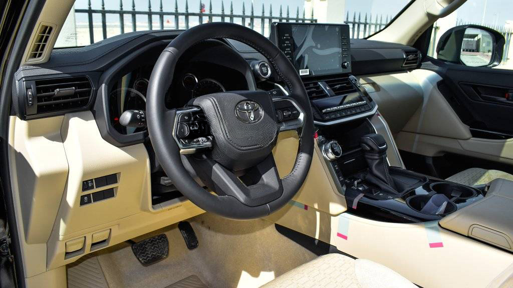 TOYOTA LAND CRUISER EXR 3.5L PETROL ,TWIN TURBO, AT _ BLACK