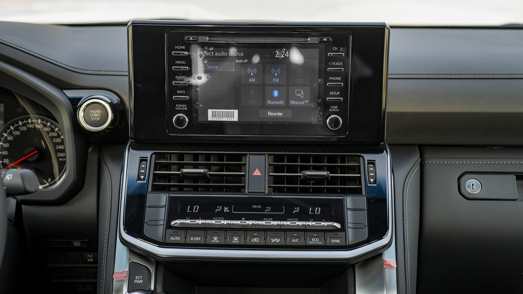 TOYOTA LAND CRUISER LC300 VX 4.0p - black