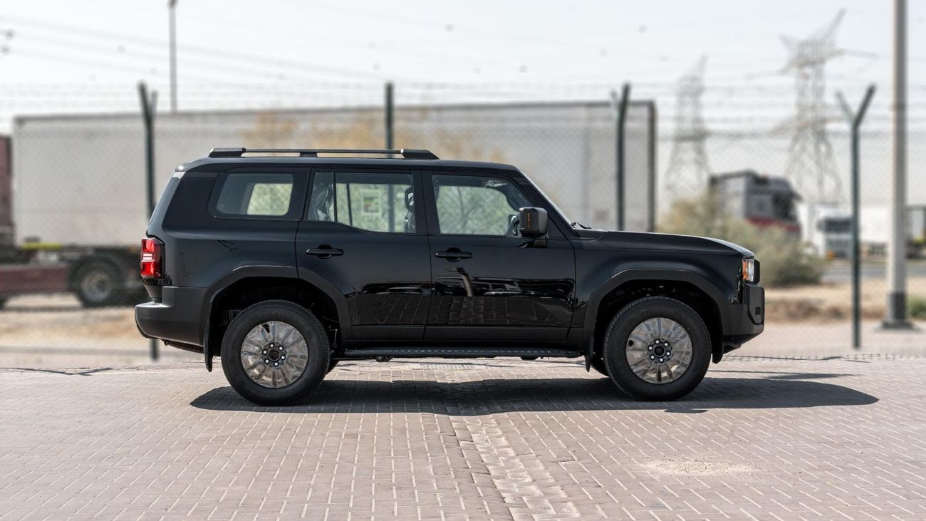 Toyota Prado 2.4L Petrol (Black-Black) Mid Option 2026