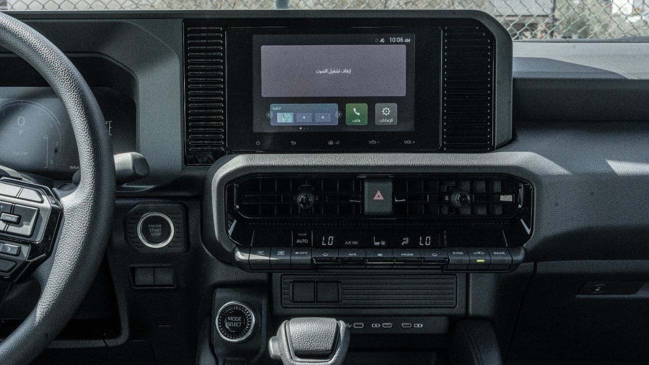 Toyota Prado 2.4L Petrol (Black-Black) Mid Option 2026