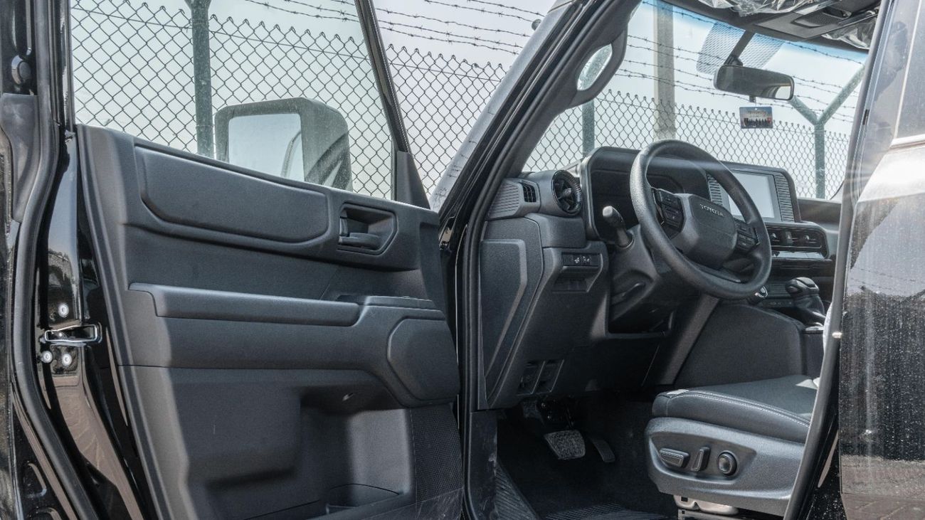 Toyota Prado 2.4L Petrol (Black-Black) Mid Option 2026
