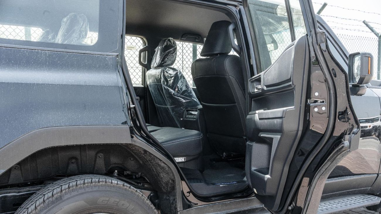 Toyota Prado 2.4L Petrol (Black-Black) Mid Option 2026