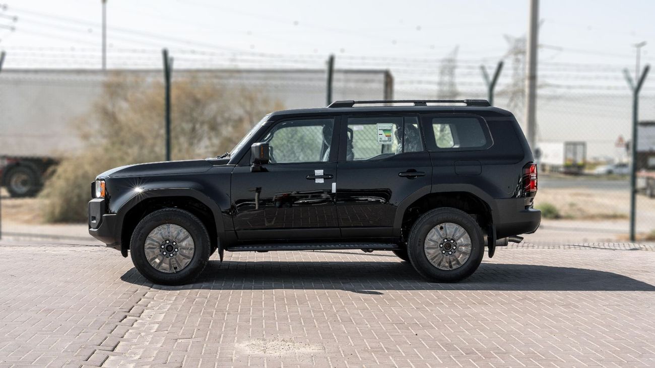Toyota Prado 2.4L Petrol (Black-Black) Mid Option 2026