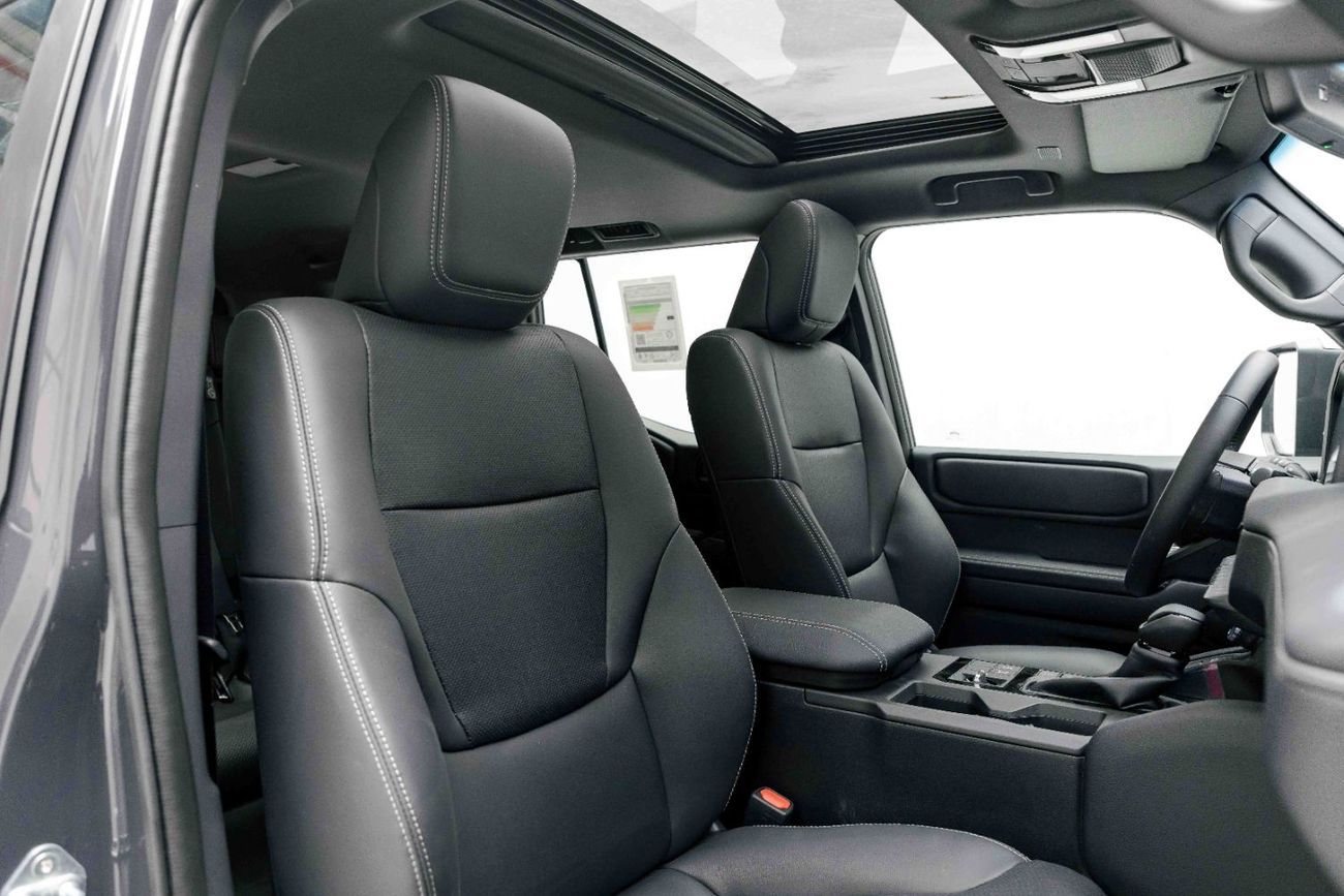 Toyota Prado MID 2.4L - Dark Grey Inside Black